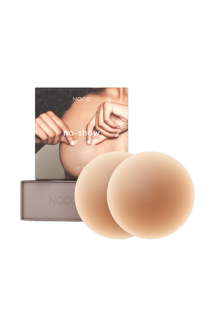Nood Adhesive  3in. Nipple Covers - Soft Tan (No.5)