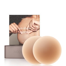 Nood Non-Adhesive  3 inch Nipple Covers - Soft Tan (5)