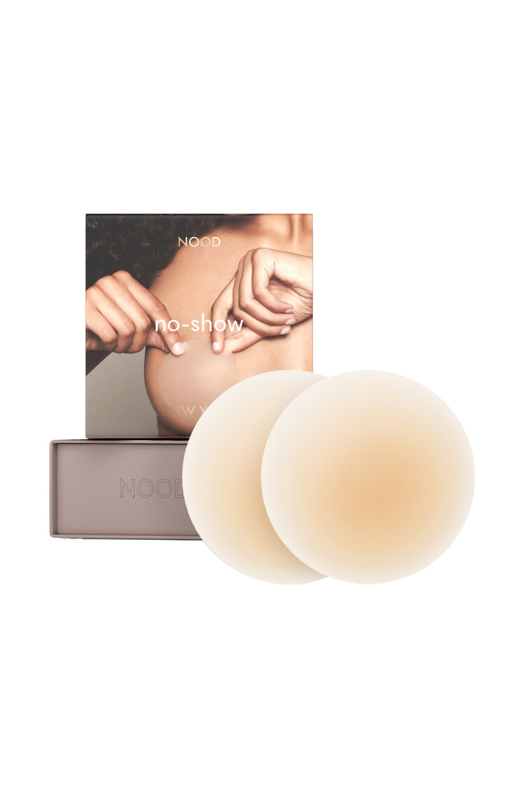 Nood Non-Adhesive  4in. Nipple Covers - Buff (No. 3)