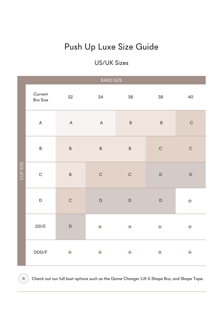 Nood Push-Up Luxe Adhesive Bra - Soft Tan (No. 5)