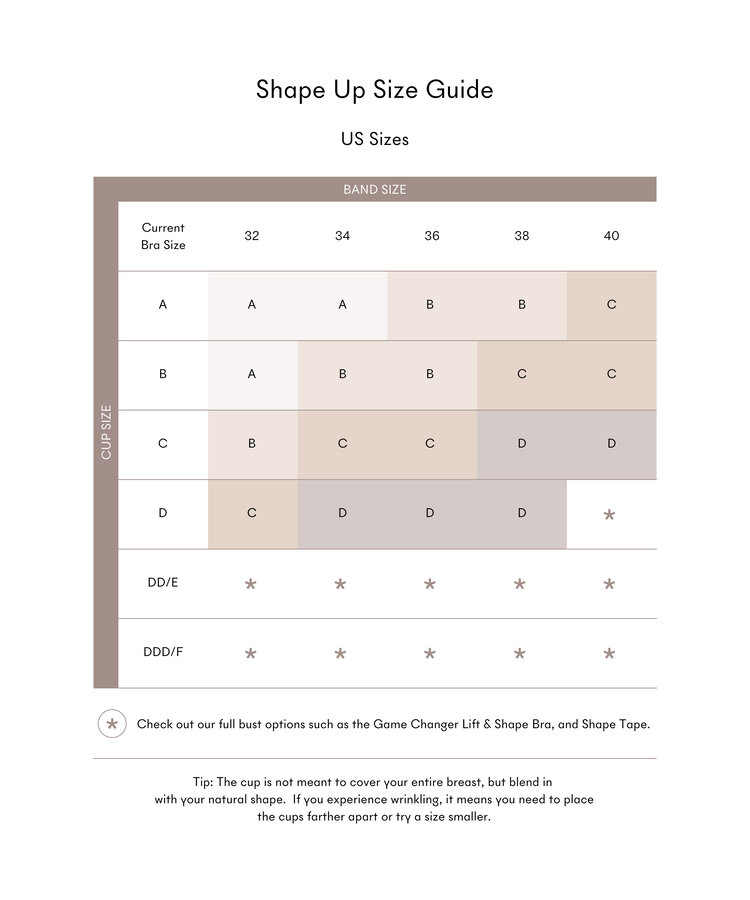 Nood Shape Up Adhesive Bra - Soft Tan (No. 5)