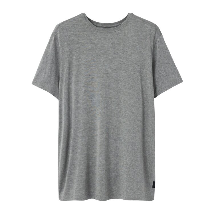 Saxx Snooze Short Sleeve Tee - Dark Grey Heather