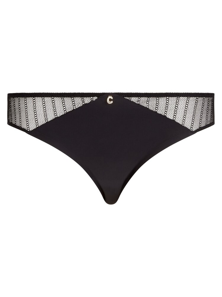 Chantelle Cabaret Sauvage Bikini Panty - Black