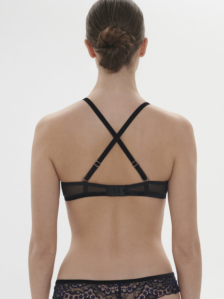 Simone Perele Scenario Demi Cup Bra 1E3330 Black (015)