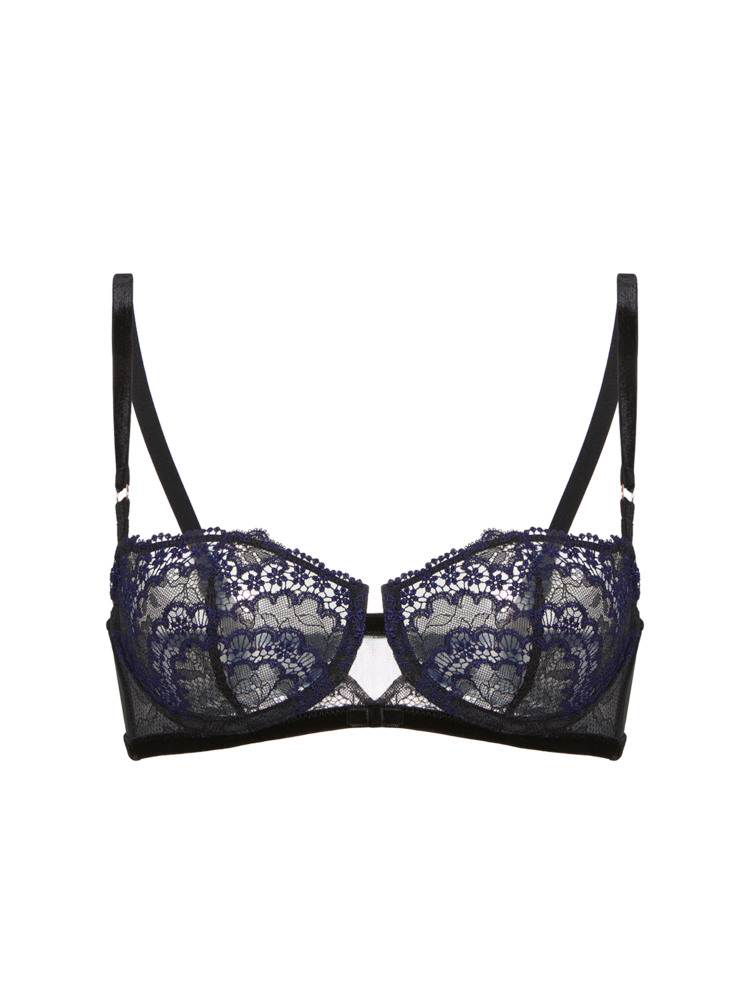 Simone Perele Scenario Demi Cup Bra 1E3330 Black (015)