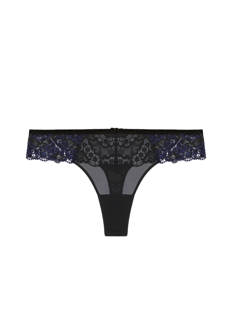 Simone Perele Scenario Thong Panty 1E3710 Black (015)