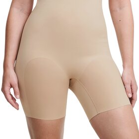 Chantelle Basic Shaping High Waist Mid-Thigh Bodysuit - Beige