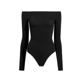 Commando Ballet Off-Shoulder Bodysuit - Black (BLK)