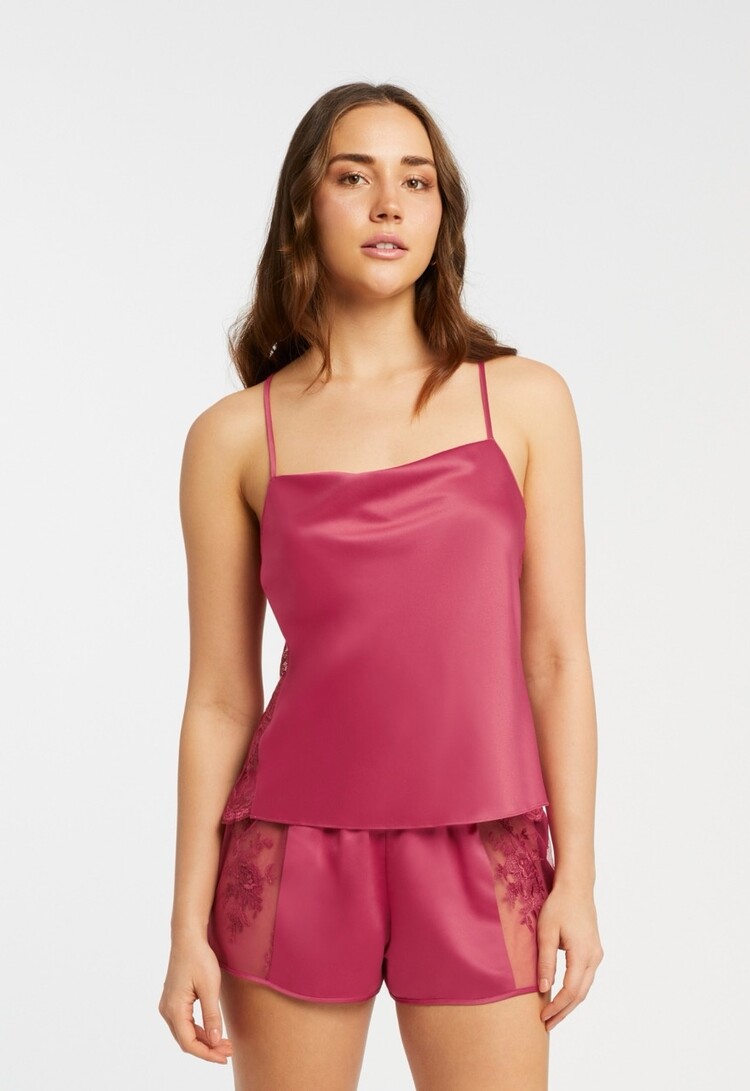 Rya Darling Cami Tap Set - Lipstick