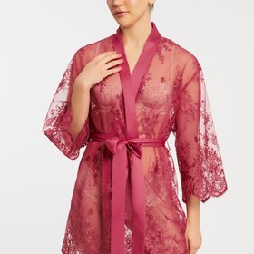 Rya Darling Robe - Lipstick Pink