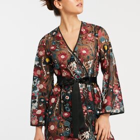 Rya Botannica Robe - Dark Floral