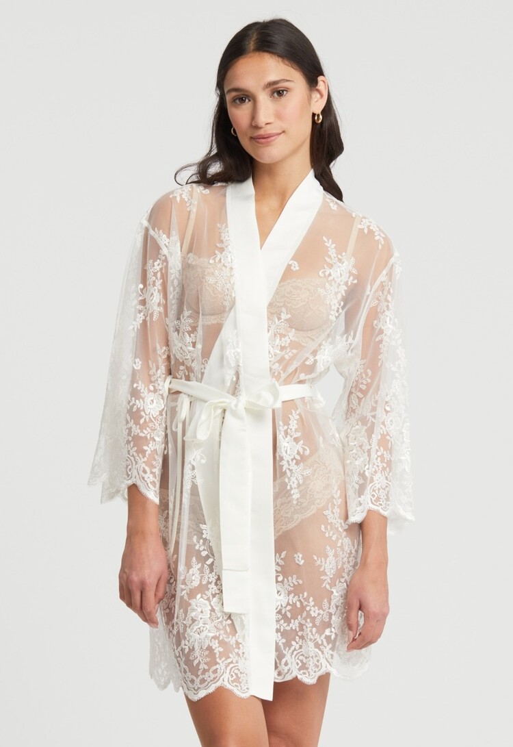 Rya Darling Robe - Ivory