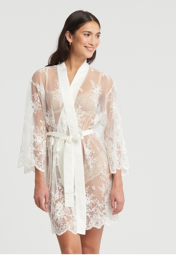 Rya Darling Robe - Ivory