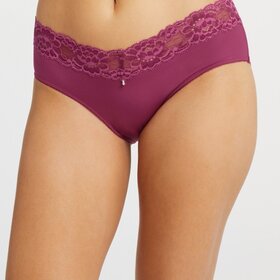 Montelle Montelle Hipster Panty - Cranberry