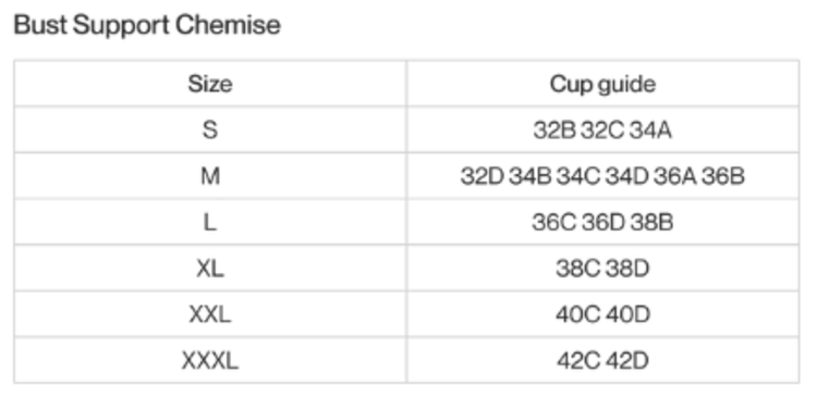 Montelle Bust Support Chemise - Cranberry