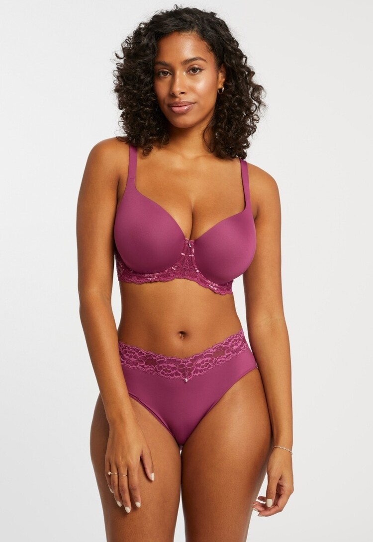 Montelle Montelle Brief Panty - Cranberry