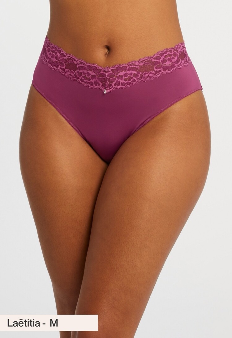 Montelle Montelle Brief Panty - Cranberry