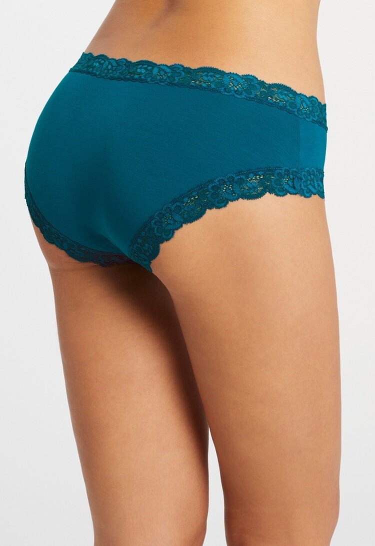 Fleur't Iconic Boyshort Panty - Peacock
