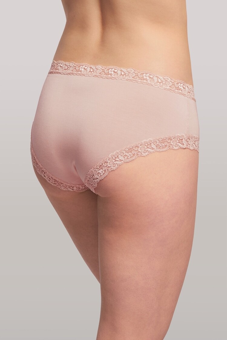 Fleur't Iconic High Waist Boyshort Panty - Seashell