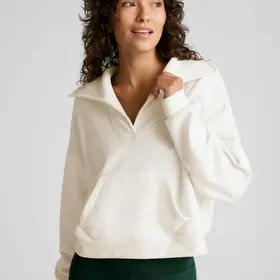 Beyond Yoga Street Smart Pullover - Fresh Snow