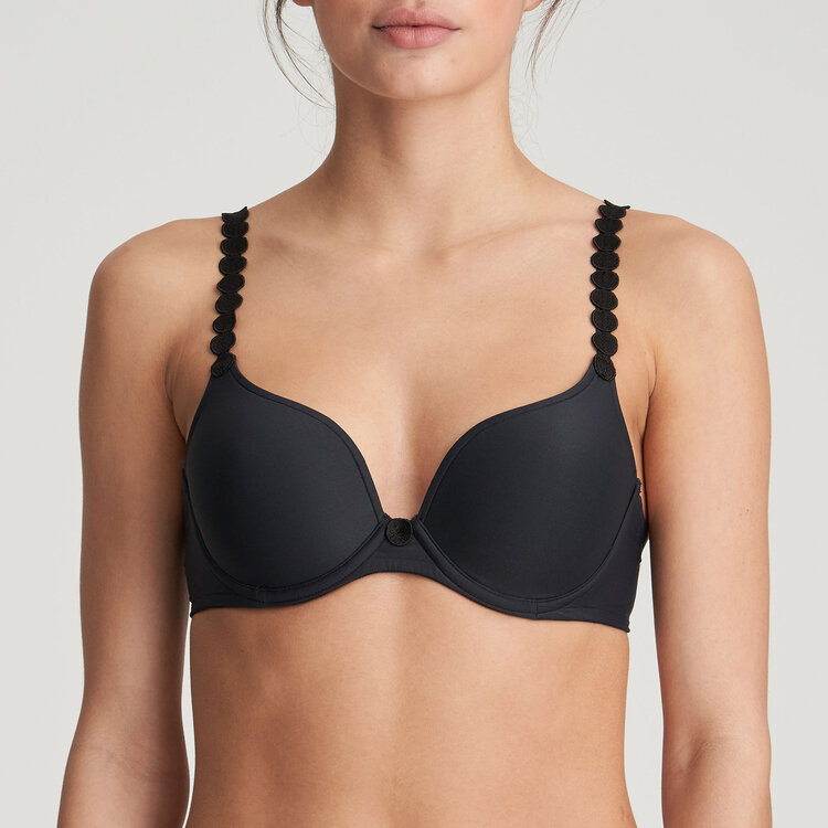 Marie Jo Tom Heart T-Shirt Bra - Charcoal