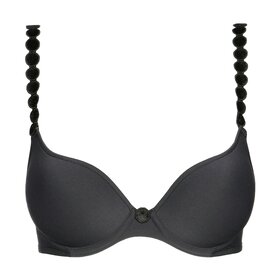 Marie Jo Tom Heart T-Shirt Bra - Charcoal