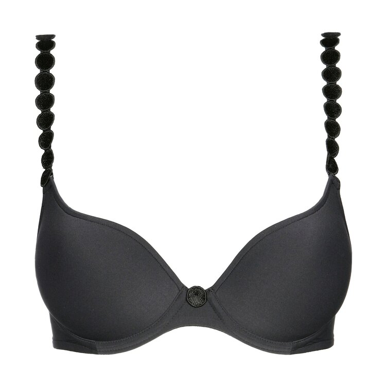 Marie Jo Tom Heart T-Shirt Bra - Charcoal