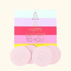 Musee Happy Birthday Shower Steamers - Buttercream & Vanilla