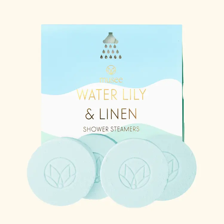 Musee Shower Steamers - Water Lily & Linen