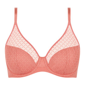 Chantelle Norah Chic Unlined Bra - Rose Canyon