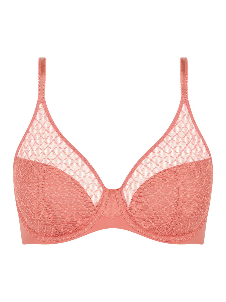 Chantelle Norah Chic Unlined Bra - Rose Canyon