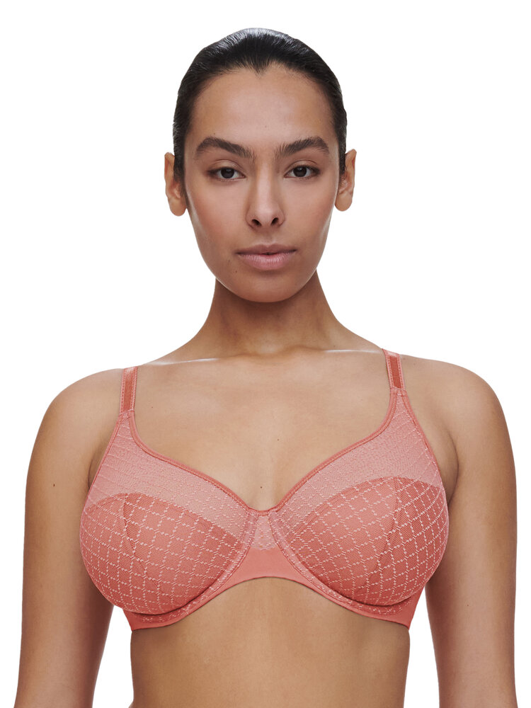 Chantelle Norah Chic Unlined Bra - Rose Canyon