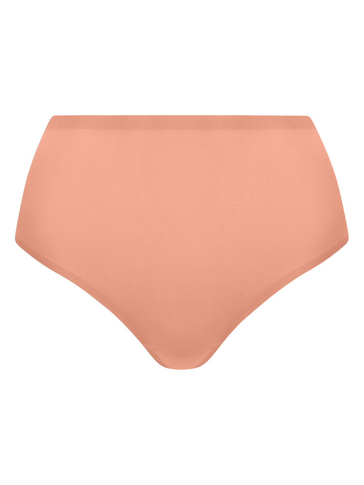 Chantelle Soft Stretch Seamless Retro Thong - Rose Canyon