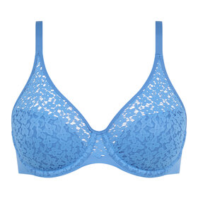 Chantelle Norah Unlined Bra - Antoinette Blue