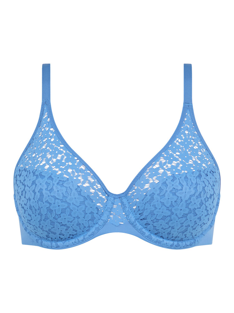 Chantelle Norah Unlined Bra - Antoinette Blue