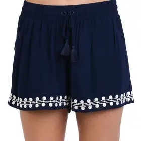 La Blanca Sea Scallops Beach Shorts - Indigo