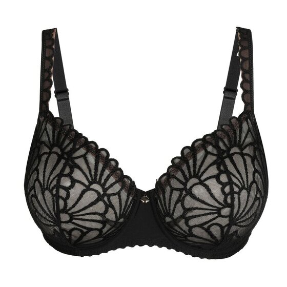 Reggiseno Prima Donna Allegra Coppa Intera | Pizzo Naturale, Ferretto, Taglia 38D/US, Colore Avorio - Foto 3