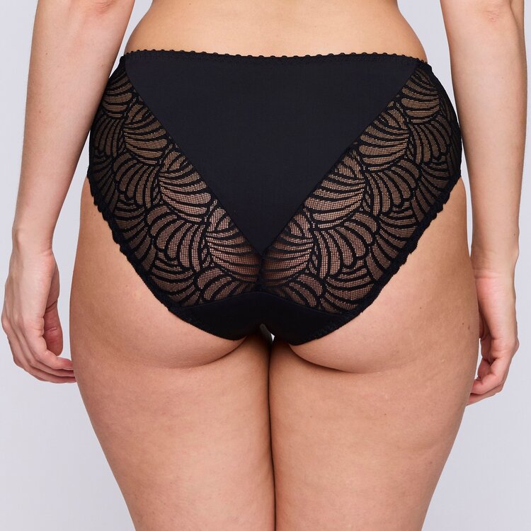 Prima Donna Gallipoli Full Brief Panty - Black