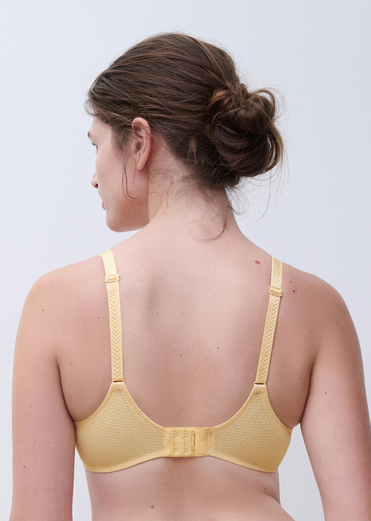 Chantelle Origins Unlined Demi Bra - Sunflower Yellow