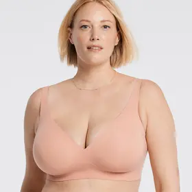 Evelyn & Bobbie Starlette Plunge Bra - Himalayan Salt