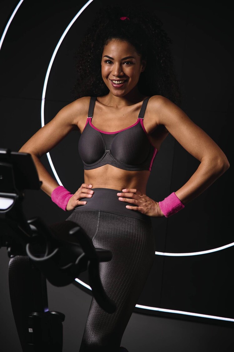 Anita Performance WireX Sports Bra - Anthracite/Pink (481)