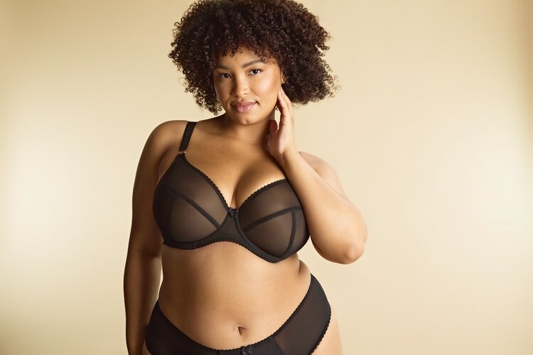 Sculptresse Liberty Plunge Bra - Black