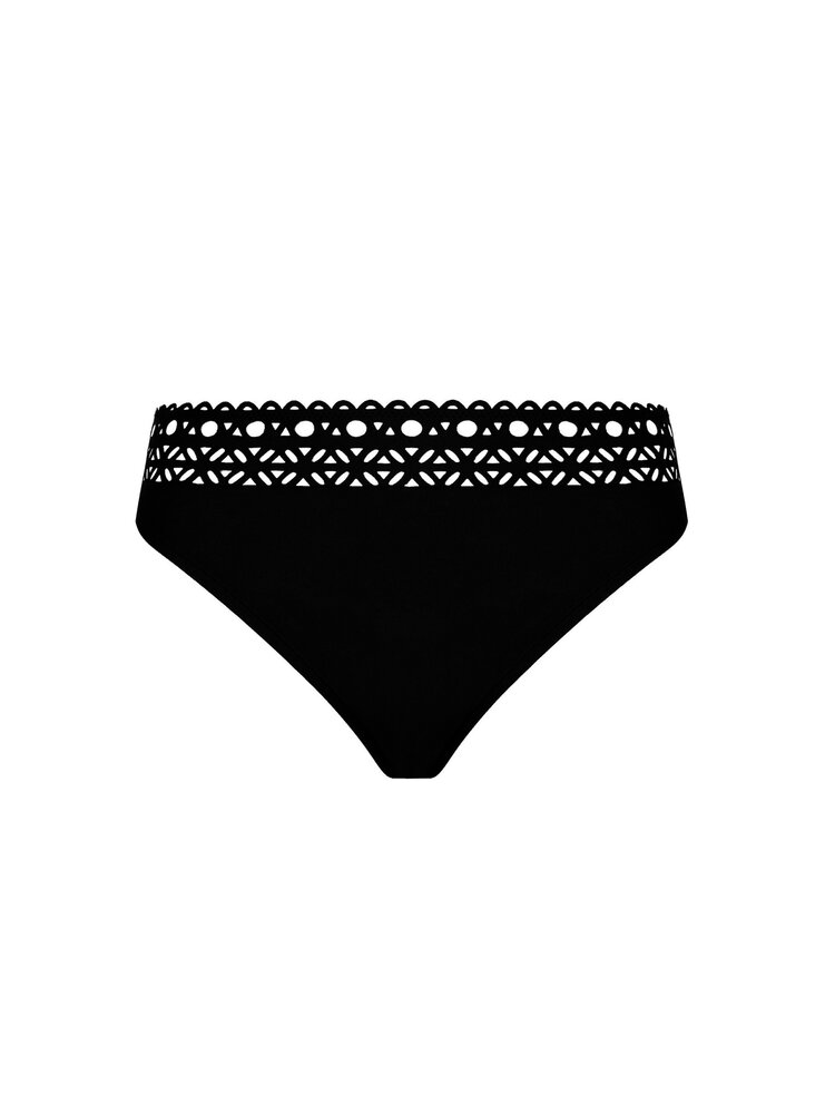 Lise Charmel Ajourage Couture Wide Side Bikini Bottom - Black