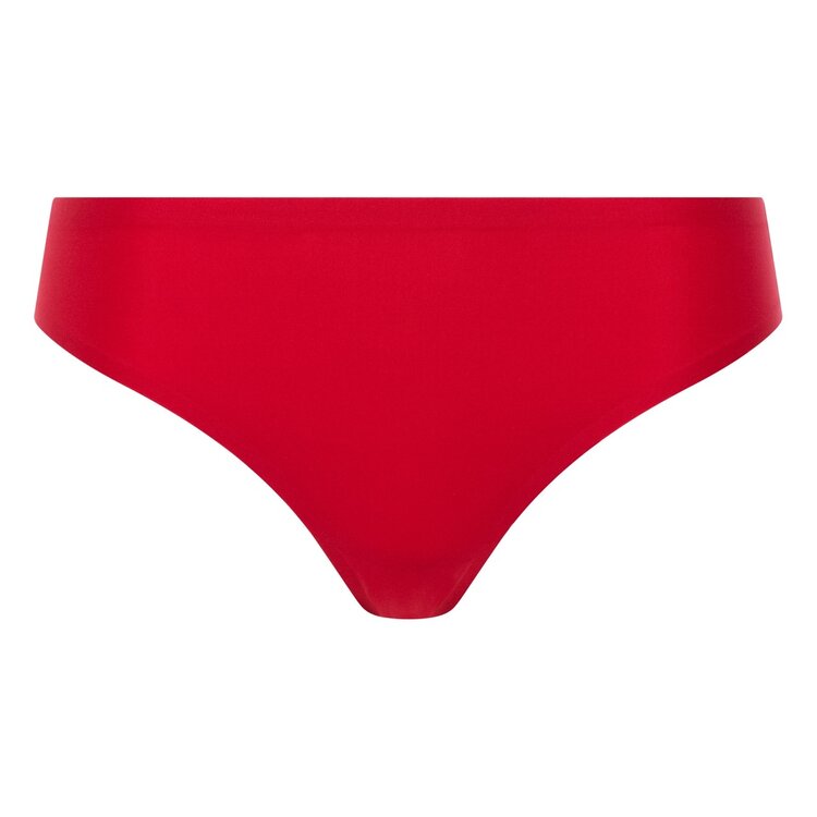 Chantelle Soft Stretch Seamless Regular Rise Thong - Poppy Red (0YU)