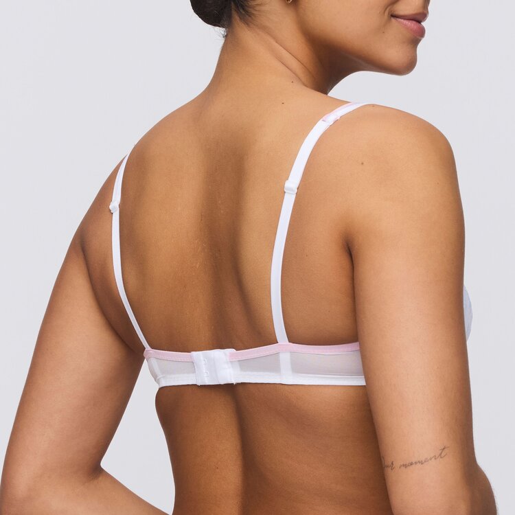 Marie Jo Lizelot Half Pad Balconette - White Floral