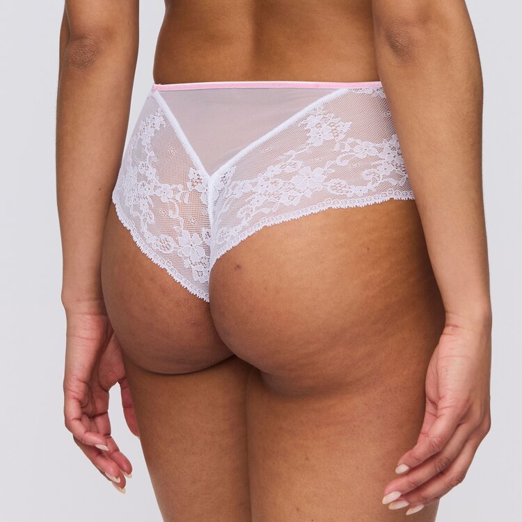 Marie Jo Lizelot Hotpant Panty - White Floral