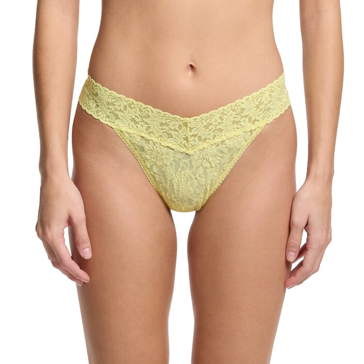 Hanky Panky Hanky Panky Original Rise Thong - Bananas (ITBY)