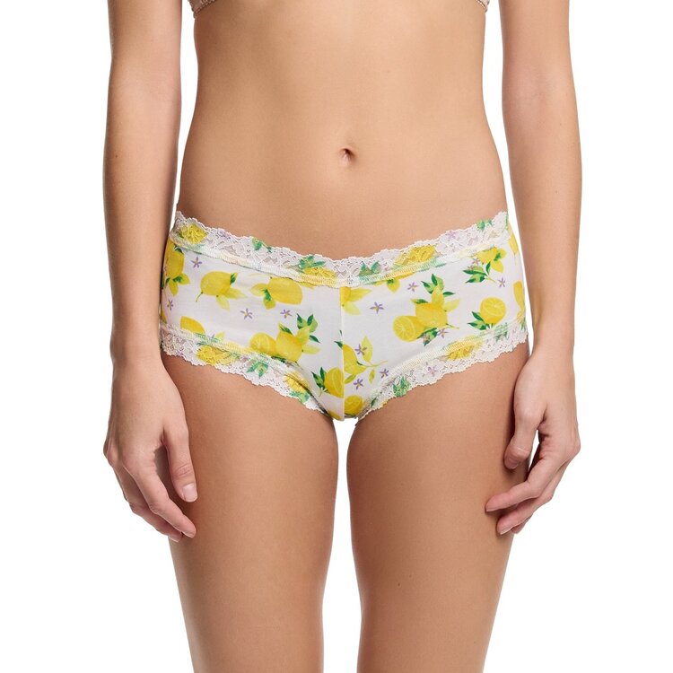 Hanky Panky Cotton Boyshort - Lemonade