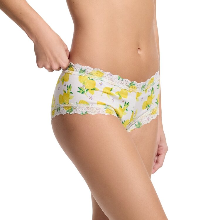 Hanky Panky Cotton Boyshort - Lemonade