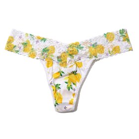 Hanky Panky Cotton Low Rise Thong - Lemonade